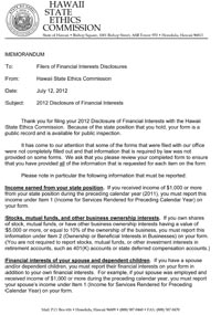 Ethics advice